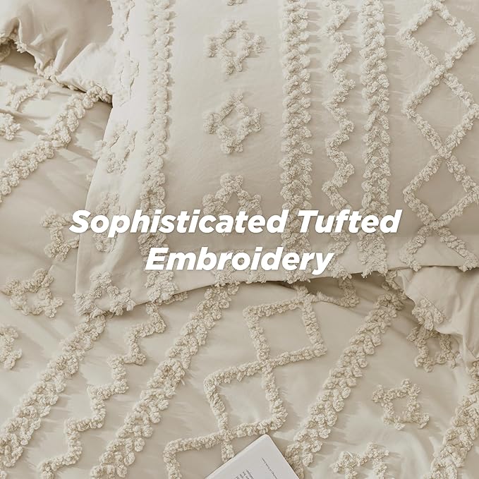 Boho Deluxe Embroidery Comforter Set